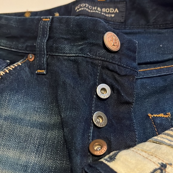 Dark blue Scotch and Soda “ Gently Used” Size: W:29 L:32 - Picture 10 of 11